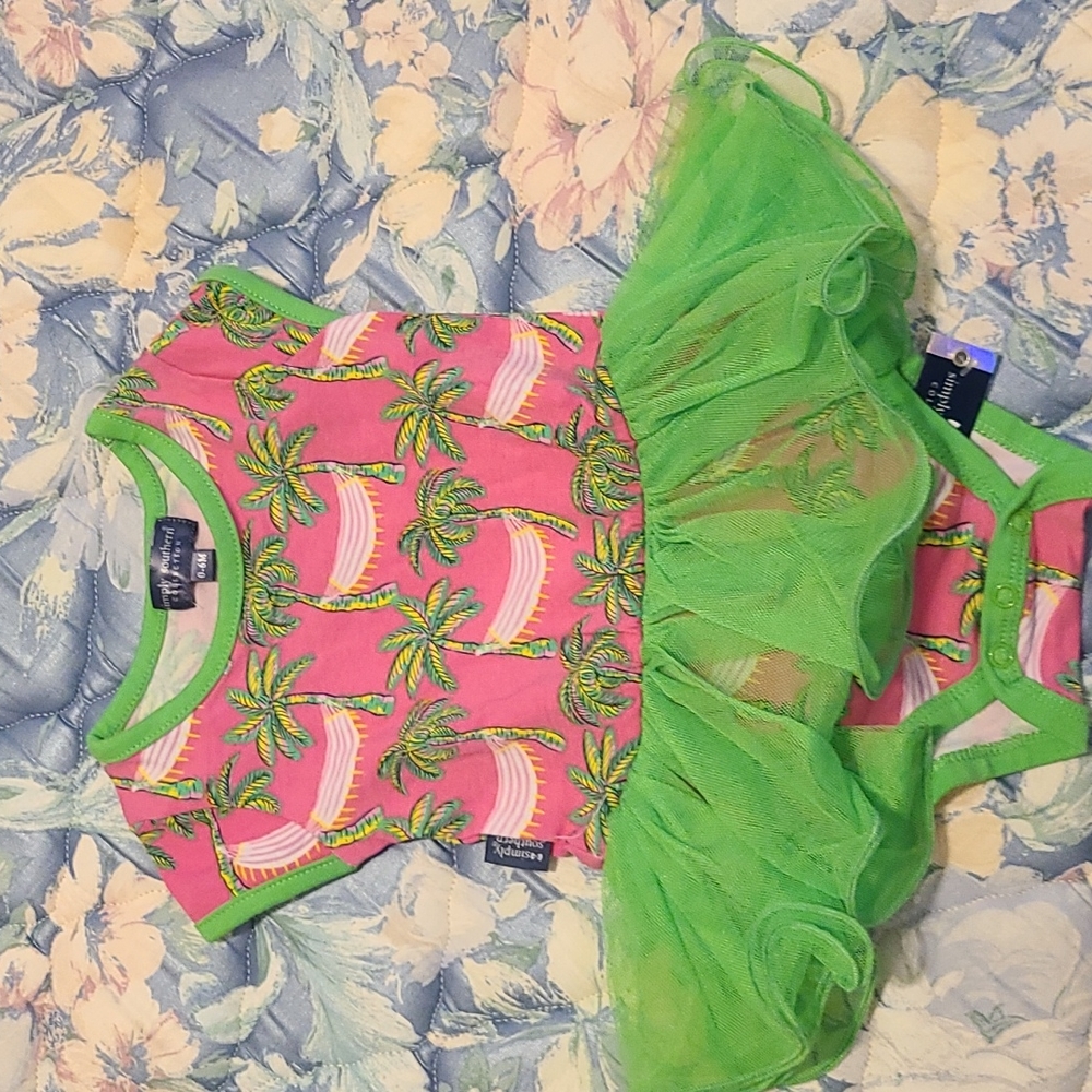 Baby girl tutu bodysuit